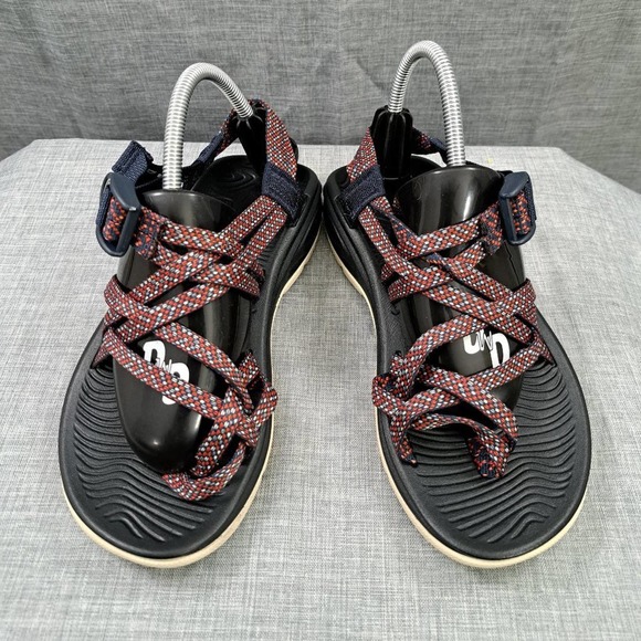 Womens Chaco (J107068) Z/Volv X2 Navy/Red Sandals Size 5 - Picture 3 of 11